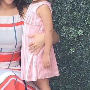 Pink Velvet Spring Dress